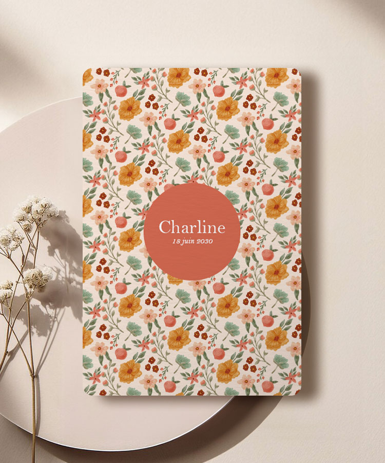 Faire-part de naissance liberty